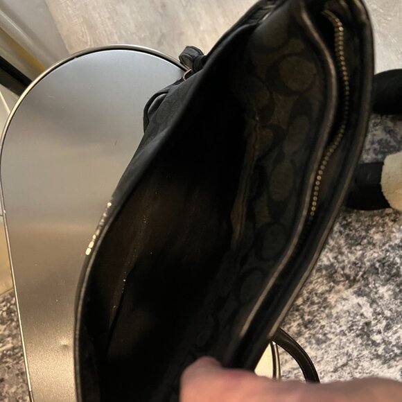 F58297 Coach Signature File Crossbody style handbag - Picture 5 of 6